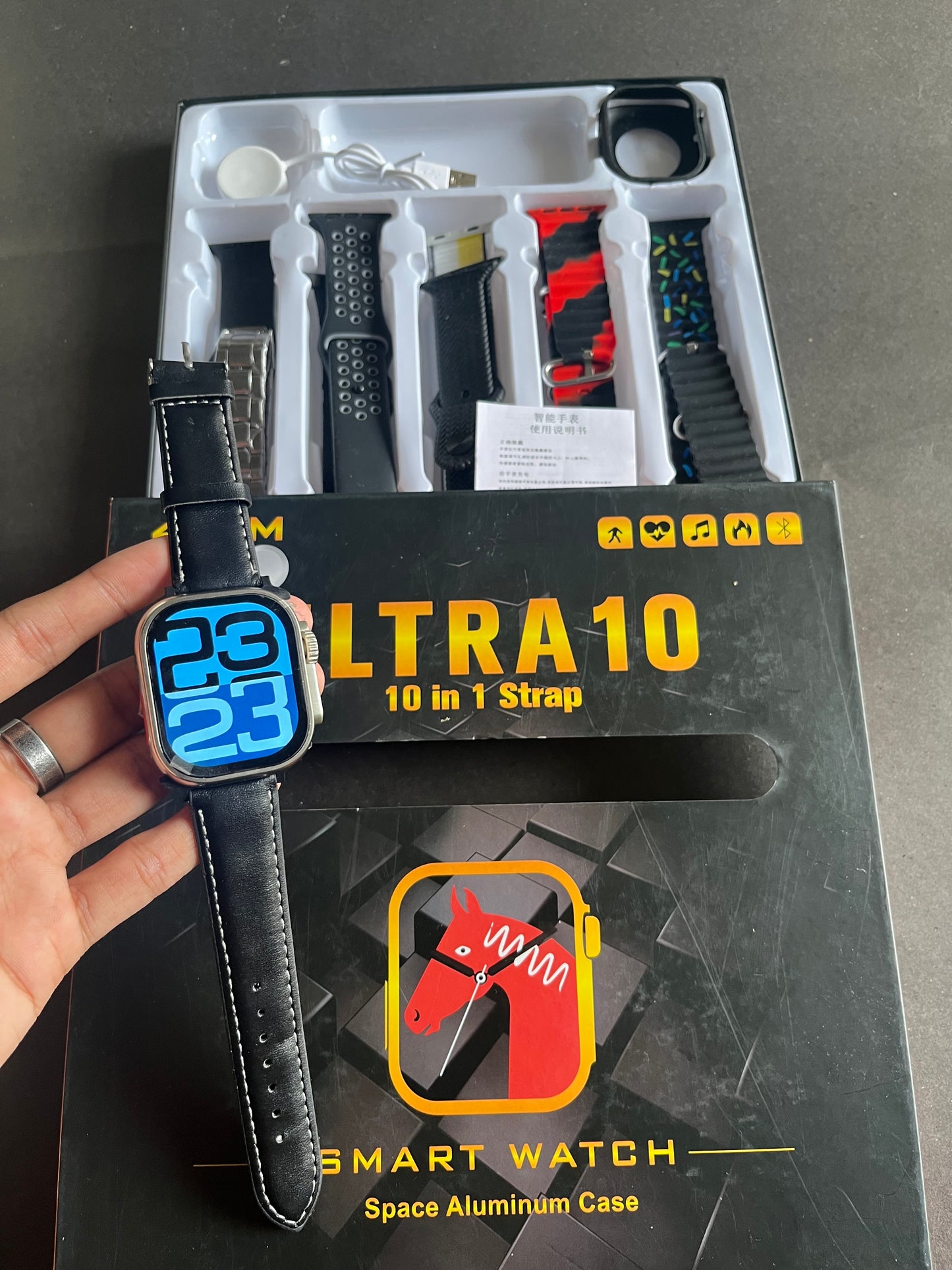 A9 PRO AIRPODS + Ultra 10 (10 in 1)