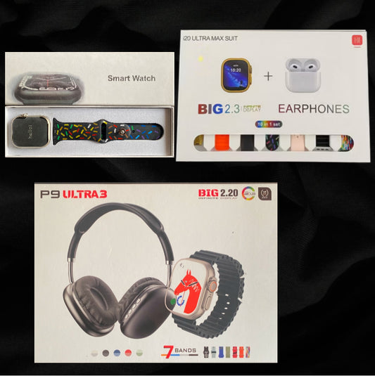 Series 9 + I20 Ultra Max + P9 Ultra 3 (3 in 1)