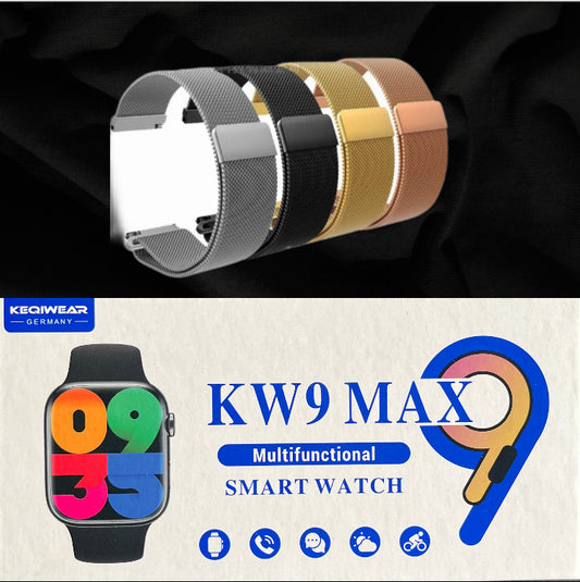 KW9 MAX + Magnetic Chain Strap For 22mm