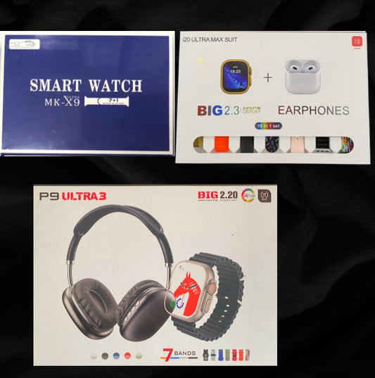 I20 Ultra Max Suit + P9 Ultra 3 + MK-X9 ultra 7+1