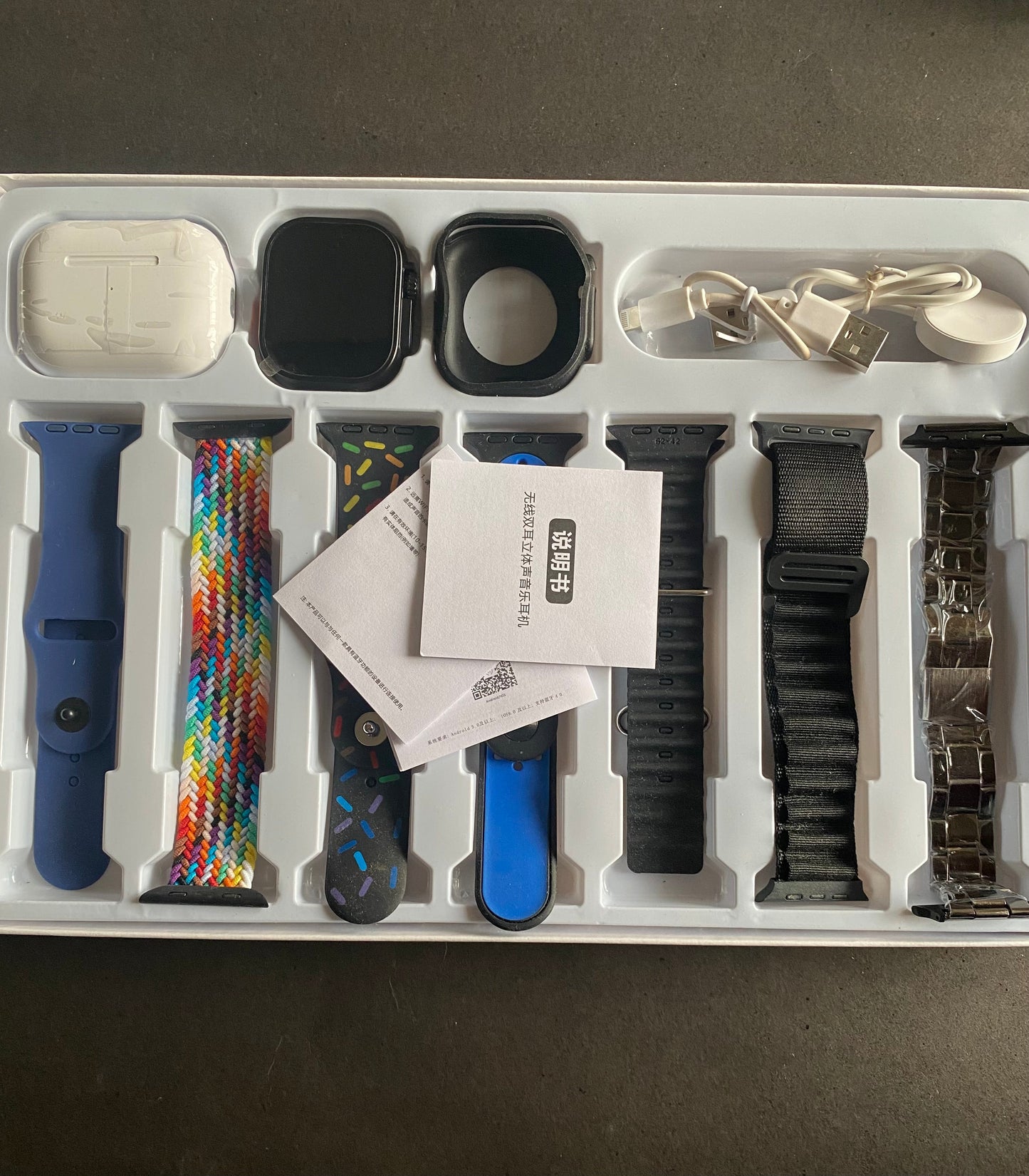 I20 ultra max suit with airpod 10 in 1