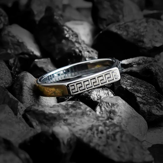 Black Versace Ring